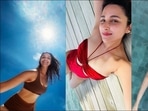 Parineeti Chopra was recently vacationing in the Maldives and the happy soul kept fans regularly updated with her fashion game, scuba diving views and snorkelling stints. However, her sensational looks in bikini and monokini styles have hooked us to give a revamp to our own swimwear wardrobe.(Instagram/parineetichopra) Parineeti Chopra was recently vacationing in the Maldives and the happy soul kept fans regularly updated with her fashion game, scuba diving views and snorkelling stints. However, her sensational looks in bikini and monokini styles have hooked us to give a revamp to our own swimwear wardrobe.(Instagram/parineetichopra)