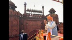 BJP workers will mark the completion of Narendra Modi’s 20 years in office by cleaning the rivers and spreading awareness about the PM’s work. (PTI Photo) BJP workers will mark the completion of Narendra Modi’s 20 years in office by cleaning the rivers and spreading awareness about the PM’s work. (PTI Photo)