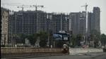 Developers, who had invested in Sohna around five to six years ago, said that the Delhi-Mumbai expressway and Sohna elevated road will boost demand, as it would take residents only 15 minutes to reach Rajiv Chowk in Gurugram. (Parveen Kumar/HT Photo) Developers, who had invested in Sohna around five to six years ago, said that the Delhi-Mumbai expressway and Sohna elevated road will boost demand, as it would take residents only 15 minutes to reach Rajiv Chowk in Gurugram. (Parveen Kumar/HT Photo)