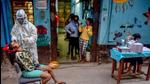 A health worker collects sample from a girl for Covid-19 test at a Children’s Home in New Delhi. Under the ‘PM CARES for Children’ scheme, children who lost both their parents will be supported by the government. (PTI) A health worker collects sample from a girl for Covid-19 test at a Children’s Home in New Delhi. Under the ‘PM CARES for Children’ scheme, children who lost both their parents will be supported by the government. (PTI)