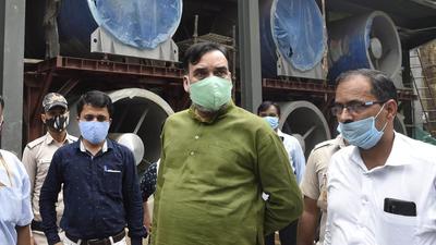 Delhi environment minister Gopal Rai. (Ajay Aggarwal /HT PHOTO)