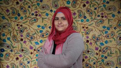 Arifa Jan, who is a commerce graduate, went on to sell the traditional Kashmiri namda in different countries and now works with 20 artisans across Srinagar. (Waseem Andrabi/HT ) Arifa Jan, who is a commerce graduate, went on to sell the traditional Kashmiri namda in different countries and now works with 20 artisans across Srinagar. (Waseem Andrabi/HT )