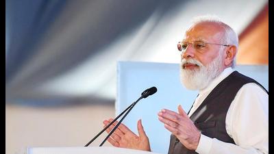 Prime Minister Narendra Modi’s address during dedication of Pressure Swing Adsorption (PSA) oxygen plants, established under PM CARES, to the nation, at AIIMS Rishikesh. (PTI Photo)