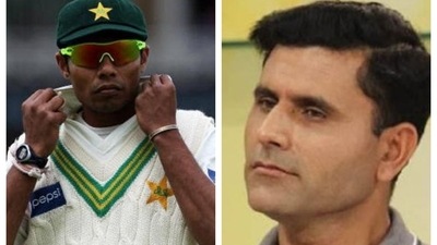 Danish Kaneria and Abdul Razzaq collage. (File)