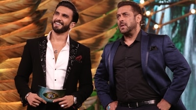 Salman Khan and Ranveer Singh on Bigg Boss 15.