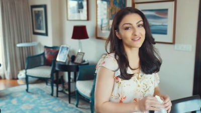 Soha Ali Khan lives in Mumbai's Khar neighbourhood with Kunal Kemmu.