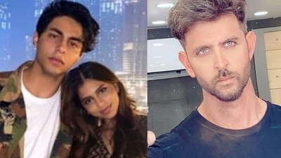 Suhana Khan reacts to Hrithik Roshan's letter for Aryan Khan. Suhana Khan reacts to Hrithik Roshan's letter for Aryan Khan. 