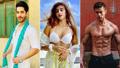 Simba Nagpal advises Miesha Iyer not to cry because of Pratik Sejpal. (Instagram) Simba Nagpal advises Miesha Iyer not to cry because of Pratik Sejpal. (Instagram)