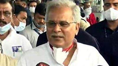 Chhattisgarh Chief Minister Bhupesh Baghel on Thursday said that BJP leaders of Chhattisgarh have not even condemned the Lakhimpur Kheri incident. (ANI PHOTO.)