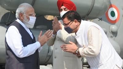 Prime Minister Narendra Modi dedicated 35 PSA Oxygen Plants to the nation at a function in Rishikesh. (HT Photo) Prime Minister Narendra Modi dedicated 35 PSA Oxygen Plants to the nation at a function in Rishikesh. (HT Photo)