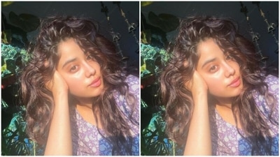 In multiple pictures, Janhvi gave us a sneak peek of her “days well spent” with friends, greenery, hills, rivers and a lot of nature. In no makeup and a fresh out-of-bed look, Janhvi wore the sun on her face and posed for a selfie. (Instagram/@janhvikapoor) In multiple pictures, Janhvi gave us a sneak peek of her “days well spent” with friends, greenery, hills, rivers and a lot of nature. In no makeup and a fresh out-of-bed look, Janhvi wore the sun on her face and posed for a selfie. (Instagram/@janhvikapoor)