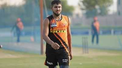File image of Umran Malik. (SRH)