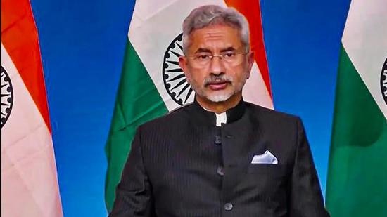 Indian external affairs minister Dr S Jaishankar recalled the Five Ts proposed by Prime Minister Narendra Modi for the way forward for the bilateral relationship with the US - Tradition, Technology, Trade, Talent and Trusteeship. (PTI)
