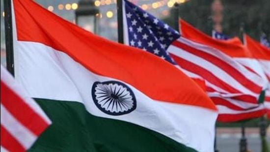 The frequency of high-level engagement between India and the United States (US) is remarkable. Both countries, of course, have a lot to talk about — from trade to tech, defence to democratic values, climate to Covid-19 (AP)