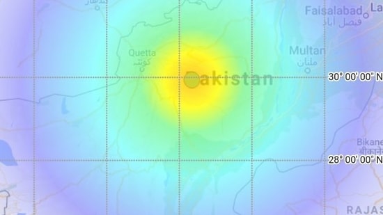 The US Geological Survey said the quake had a magnitude of 5.7 and struck around 3am at a depth of around 20 kilometres (12 miles).&nbsp;