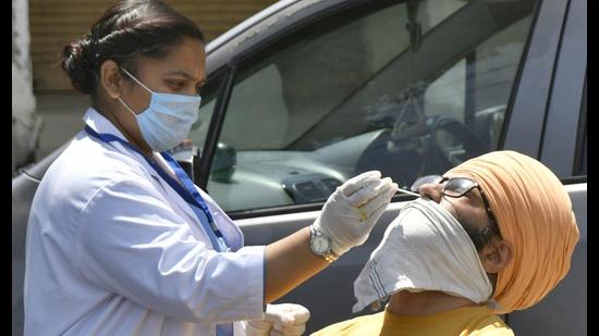 Out of the total 2.06 crore target population that is eligible for the Covid vaccine in Punjab, 72% have been given the first shot