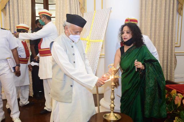 Maharashtra Governor Bhagat Singh Koshyari during the premiere of Samosa and Sons in Mumbai recently. (Sourced)