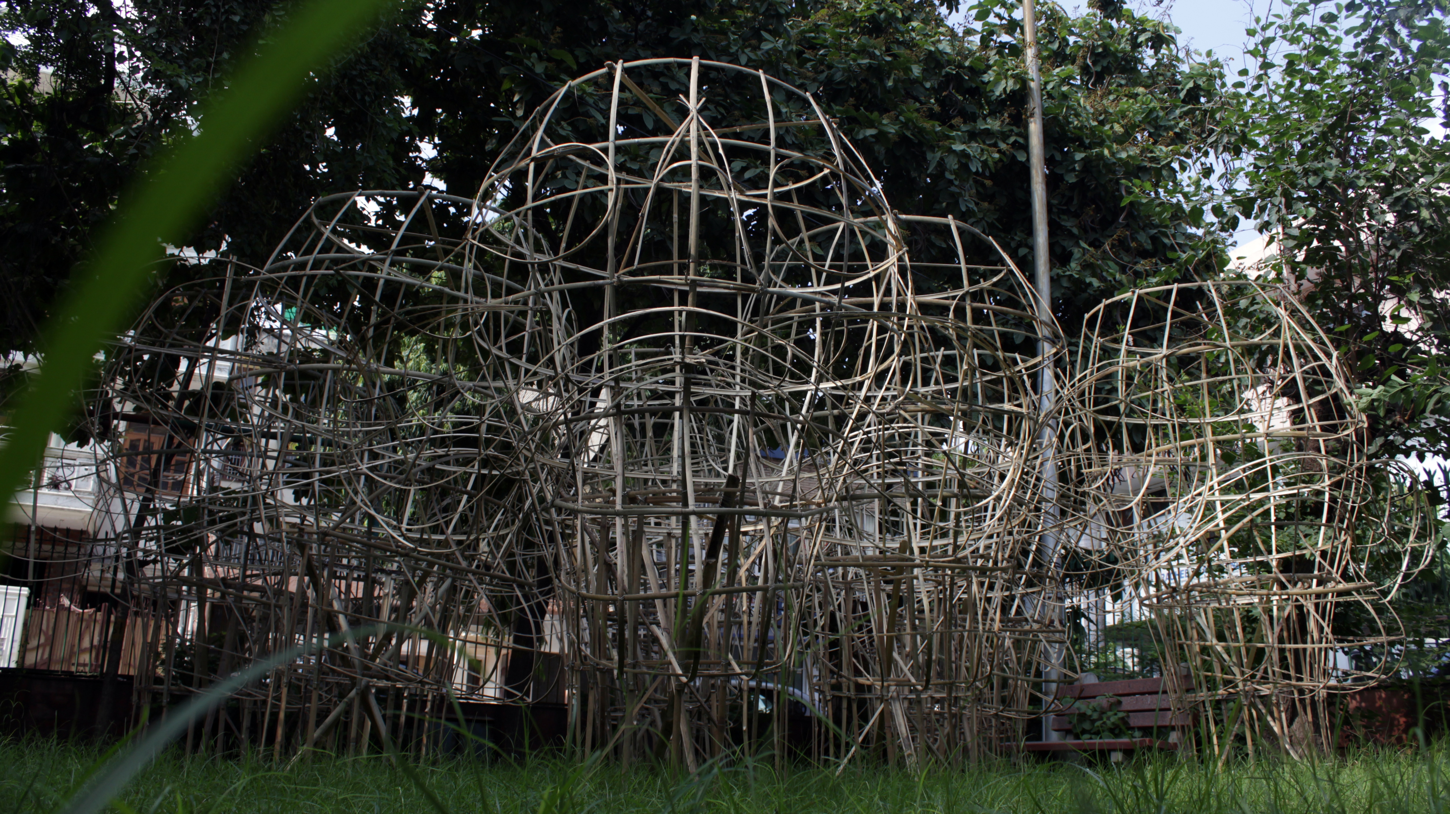 Small size effigies of Ravana being made at Titarpur village for this year’s Dussehra. (Photo: Shivam Saxena/HT) Small size effigies of Ravana being made at Titarpur village for this year’s Dussehra. (Photo: Shivam Saxena/HT)