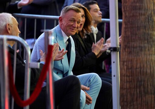 Daniel Craig at the ceremony.(Chris Pizzello/Invision/AP) Daniel Craig at the ceremony.(Chris Pizzello/Invision/AP)