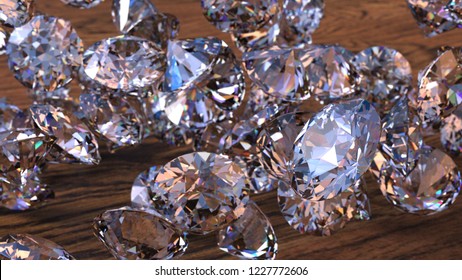 Diamond holds the top position among all the gems and appearance wise, it is bright and hard.