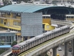 The Bangalore Metro Rail Corporation (BMRCL) will undertake maintenance work on Saturday.(PTI Photo) The Bangalore Metro Rail Corporation (BMRCL) will undertake maintenance work on Saturday.(PTI Photo)