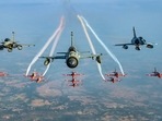 This year on Air Force Day, three units of the IAF will also receive the prestigious Chief of Air Staff Unit citation. (Photo via @narendramodi on Twitter) This year on Air Force Day, three units of the IAF will also receive the prestigious Chief of Air Staff Unit citation. (Photo via @narendramodi on Twitter)