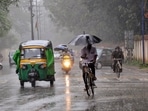 Cyclone Gulab led to widespread rainfall in Odisha in neighbouring states.(PTI Photo) Cyclone Gulab led to widespread rainfall in Odisha in neighbouring states.(PTI Photo)