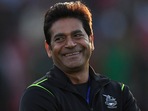 Former Pakistan fast bowler Aaqib Javed.&nbsp;