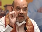 Union home minister Amit Shah took a marathon five-hour meeting on Kashmir on Thursday. (File Photo / HT) Union home minister Amit Shah took a marathon five-hour meeting on Kashmir on Thursday. (File Photo / HT)