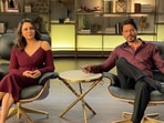 Gauri and Shah Rukh Khan in Farah Khan's post. Gauri and Shah Rukh Khan in Farah Khan's post.