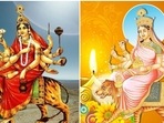 Shardiya Navratri 2021: Maa Chandraghanta and Maa Kushmanda story, puja vidhi, significance(Pinterest) Shardiya Navratri 2021: Maa Chandraghanta and Maa Kushmanda story, puja vidhi, significance(Pinterest)