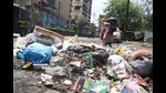 Garbage by a roadside. The Navi Mumbai civic body, NMMC, will develop a waste composting unit in each of its 41 slums. (RISHIKESH CHOUDHARY/HT FILE PHOTO) Garbage by a roadside. The Navi Mumbai civic body, NMMC, will develop a waste composting unit in each of its 41 slums. (RISHIKESH CHOUDHARY/HT FILE PHOTO)