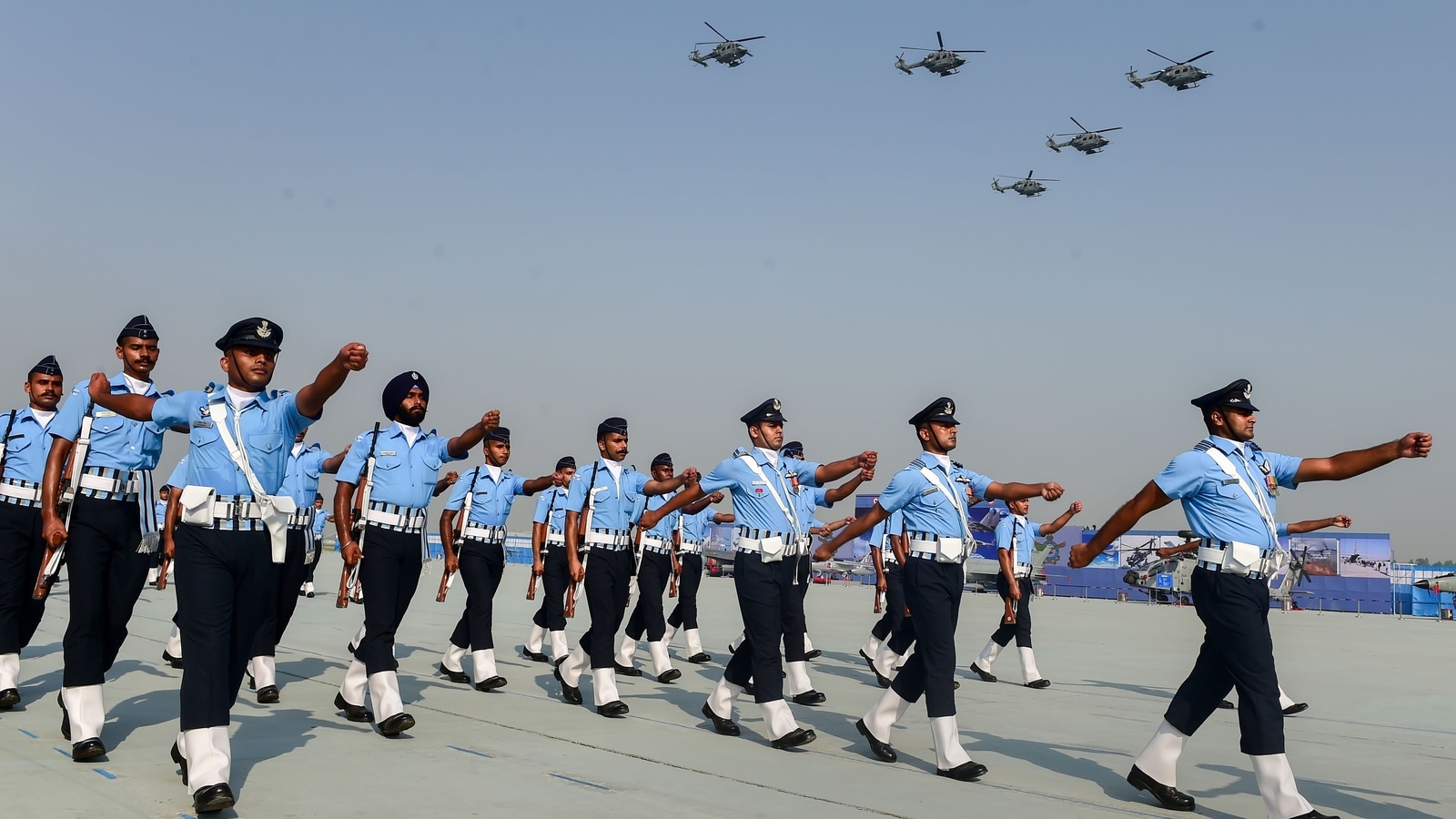 Air Force Day From Rafale to Chinook, how India displayed its arsenal