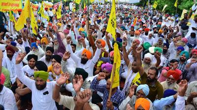 Landowners, mostly farmers, have been protesting for higher compensation against land acquired. (HT File Photo) Landowners, mostly farmers, have been protesting for higher compensation against land acquired. (HT File Photo)