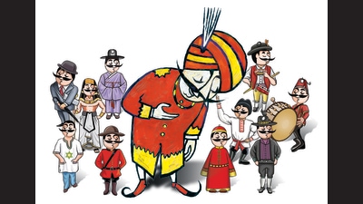 Many avatars: The Maharaja dressed up for new destinations and sometimes in tune with pop-culture phenomena, while always retaining his quintessential Indian-ness. His outdoor appearances were so highly anticipated that motorists were known to alter their routes home just so they could see if a new hoarding was up. Many avatars: The Maharaja dressed up for new destinations and sometimes in tune with pop-culture phenomena, while always retaining his quintessential Indian-ness. His outdoor appearances were so highly anticipated that motorists were known to alter their routes home just so they could see if a new hoarding was up.