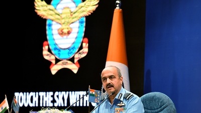 IAF Chief Air Chief Marshal VR Chaudharisaid the year gone by was "quite challenging yet extremely rewarding". (ANI) IAF Chief Air Chief Marshal VR Chaudharisaid the year gone by was "quite challenging yet extremely rewarding". (ANI)