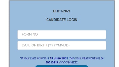DUET 2021 answer keys: Candidates who have appeared for the exams can download the answer key online and raise objection/s if they want to.. (nta.ac.in)