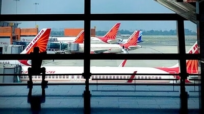 The Tata Sons won the bid for the debt-laden airline for ₹18,000 crore, by buying out the Indian government of its 100 per cent stake. (AP) The Tata Sons won the bid for the debt-laden airline for ₹18,000 crore, by buying out the Indian government of its 100 per cent stake. (AP)