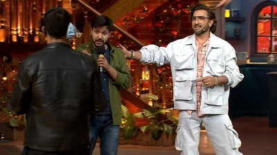 Terence Lewis on The Kapil Sharma Show.&nbsp;