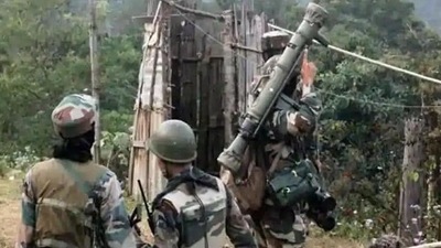 The face-off lasted a few hours before the matter was resolved at the level of local commanders, said a second official. (HT file photo. Representative image) The face-off lasted a few hours before the matter was resolved at the level of local commanders, said a second official. (HT file photo. Representative image)