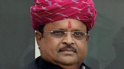 Rajasthan health minister Raghu Sharma was appointed the in-charge of Gujarat, Daman and Diu, Dadra and Nagar Haveli late on Thursday evening. (PTI FILE PHOTO.) Rajasthan health minister Raghu Sharma was appointed the in-charge of Gujarat, Daman and Diu, Dadra and Nagar Haveli late on Thursday evening. (PTI FILE PHOTO.)