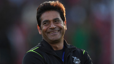 Former Pakistan fast bowler Aaqib Javed.&nbsp; (Getty)