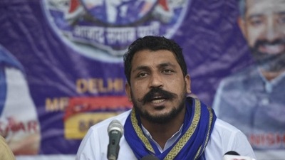 Bhim Army chief Chandrashekhar Azad. (Vipin Kumar/HT Photo) Bhim Army chief Chandrashekhar Azad. (Vipin Kumar/HT Photo)