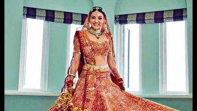 Kajal Aggarwal looks stunning in her bridal photoshoot Kajal Aggarwal looks stunning in her bridal photoshoot