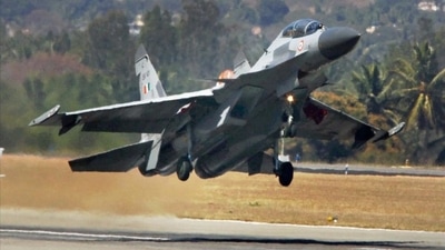 Indian Air Force's Sukhoi 30 plane. (PTI Photo)