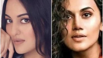 Taapsee Pannu commented on Sonakshi Sinha's recent statement about the insider-outsider debate. Taapsee Pannu commented on Sonakshi Sinha's recent statement about the insider-outsider debate.