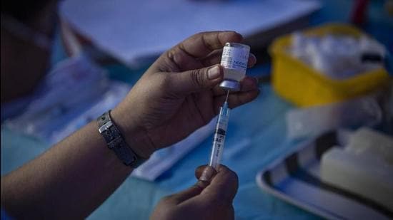 According to the CoWin dashboard, nearly 12.5 million people in the Capital have got at least one jab of the vaccine. (AP)