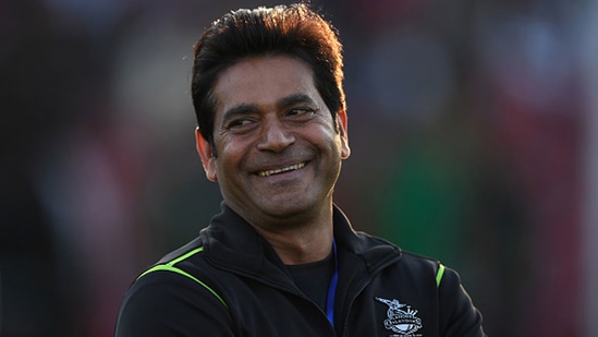 Former Pakistan fast bowler Aaqib Javed.&nbsp;(Getty)