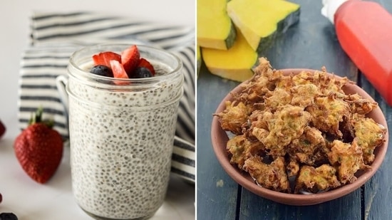 Navratri 2021: Healthy sabudana, chia seeds and pumpkin recipes for fasting(Pinterest)