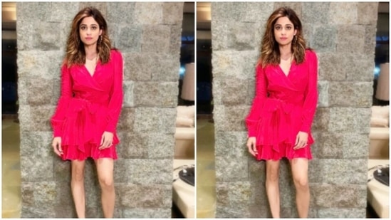 Shamita Shetty’s fashion in pink is for every date night(Instagram/@shamitashetty_official)